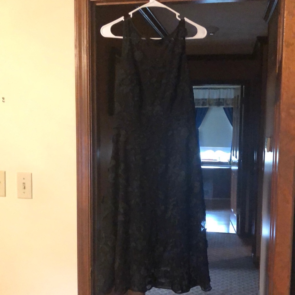 White House Black Market Black Cocktail Dress